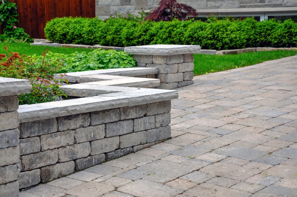Hardscaping in Fletcher project 5