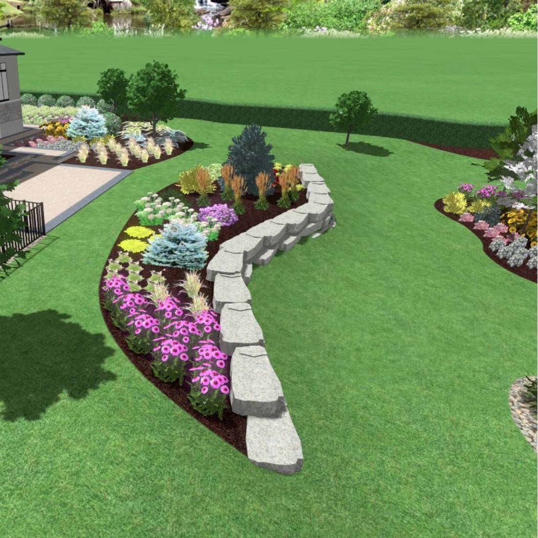 Landscape Design in Fairview project 2